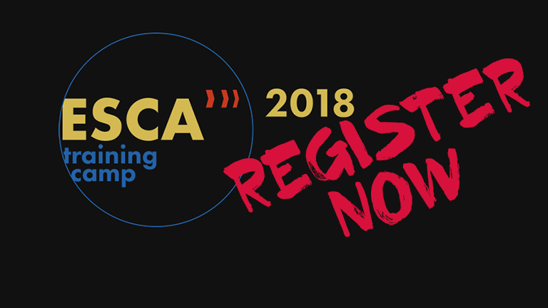 ESCA Training Camp 2018 ESCA Training Camp 2018