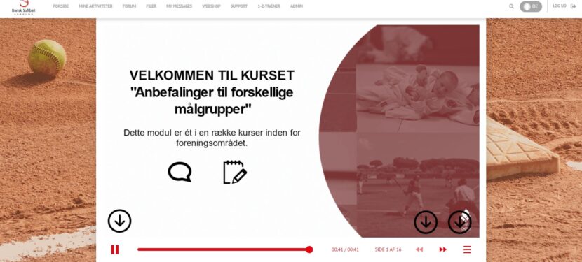 e-læringskurset: Anbefalinger til forskellige målgrupper