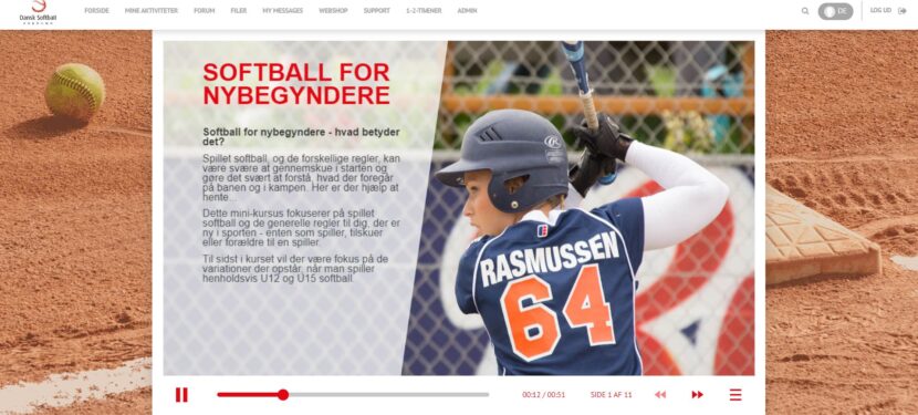 Softball for nybegyndere Softball for nybegyndere