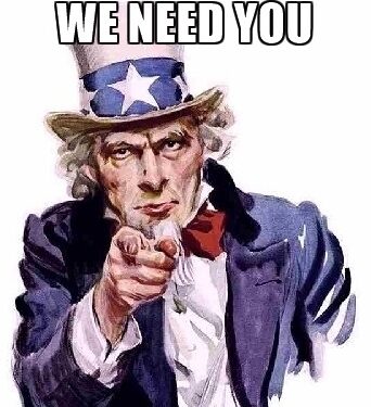 !!We need you!!